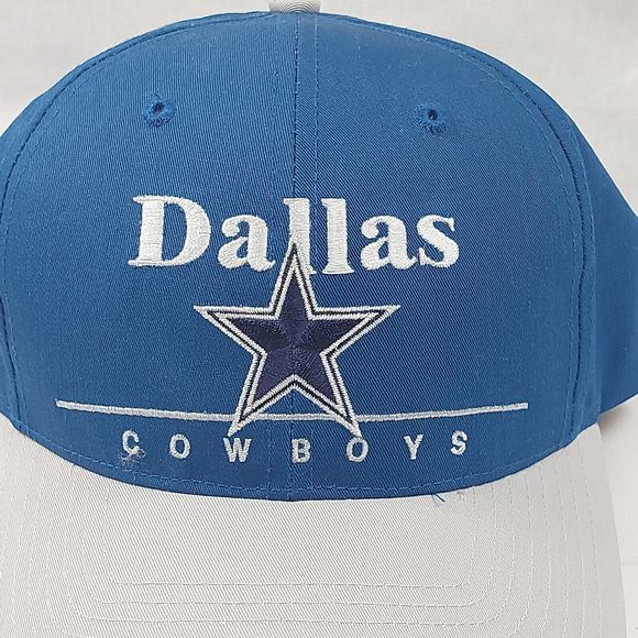 Vintage NFL Dallas Cowboys Twins Enterprises Embroidered Logo Snapback Hat - Picture 2 of 9